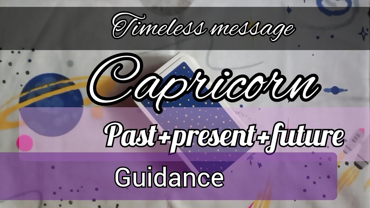 CAPRICORN ♑️ LOVE ️ GUIDANCE MESSAGE TIMELESS Urdu/hindi #tarot # ...