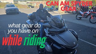 CAN AM SPYDER GEAR