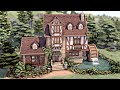 WATERMILL TUDOR HOUSE 🏡 LIMITED PACK ✨ The Sims 4 Speed Build | No CC