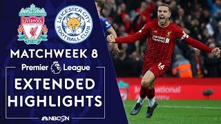 Liverpool v. Leicester City | PREMIER LEAGUE HIGHLIGHTS | 10/5/19 | NBC Sports