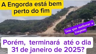 A Engorda da Praia de Ponta Negra-RN  no dia de hoje: Desafios que já se anunciam (limpeza...)