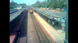 Escaping engines via Tiruvalla railway station