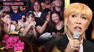 Vice Ganda, tinignan ng masama ang mga tumili kay Ion | It's Showtime Sexy Babe