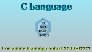 Pattern program in c