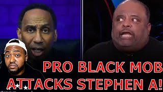 Stephen A Smith LOSES IT After Black Liberal Backlash For Claiming Black People