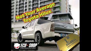 Fastest stock Toyota Hilux in town | Engine and car spec included | Drag Diesel Ecushop