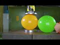 top 100 best hydraulic press moments vol 3 satisfying crushing compilation