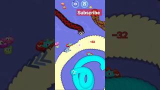 cacing Dajjal minta mangsa 🐍🐍 #wormhunt #game #jelajahmakanan #cacing #wormszone #gameplay #snake