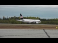 cargojet boeing 757 200 taxiing u0026 take off c fkcj val d or cyvo