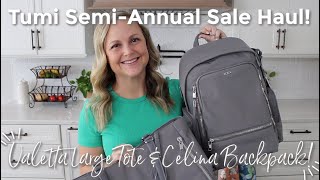 TUMI | Celina Backpack \u0026 Valetta Large Tote! | GatorMOM