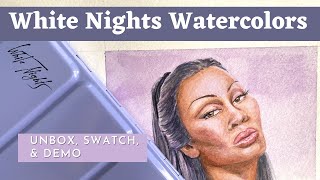 WHITE NIGHTS Watercolors: First Impressions- 35 color palette