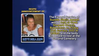 Suzette Sheila Joseph short