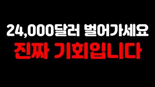 24,000 달러 제발 벌어가세요 진짜 너무 꿀이에요