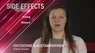 Oxycodone Acetaminophen Medication Information Dosing Side Effects And Patient Counseling