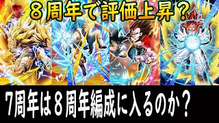 【ドッカンバトル】８周年実装で評価上昇！？７周年最強編成スタメンに入れるのか？