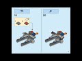 lego nexo knights 70348 lance s twin jouster instruction timelapse