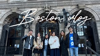 a 4-day trip to boston, ma 🍁| beacon hill, newbury st, public library, chinatown, college tour, etc.