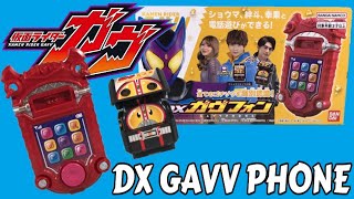 DX Gavv Phone Review - Kamen Rider Gavv