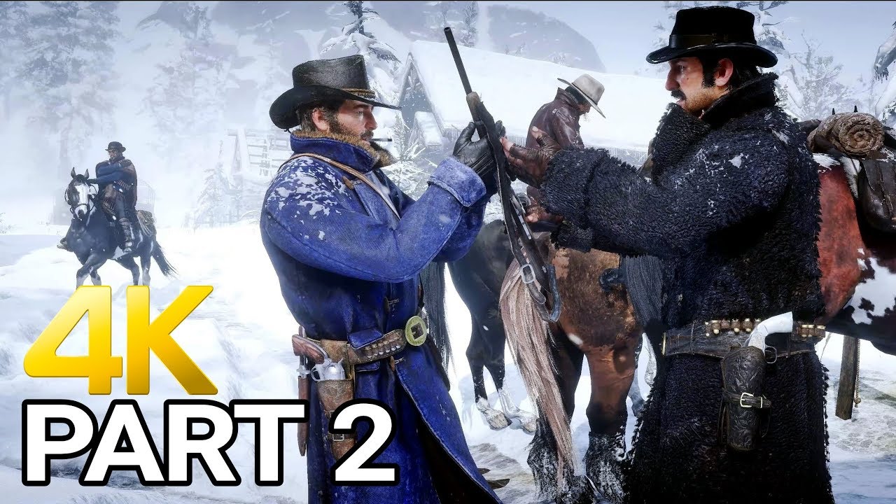 Red Dead Redemption 2 Gameplay Walkthrough Part 2 – No Commentary (4K ...