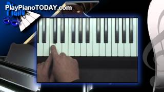 Piano Lessons: Creating lush Major 9 Chords using "Slash Chords and Straddles" (HD Version)