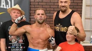 Billy Joe Saunders in fantastic shape for upcoming bout with Canelo Alvarez, who wins?