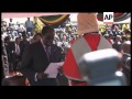 Zimbabwe - Tens of thousands of people attend Tsvangirai rally /  Long serving President is set to b