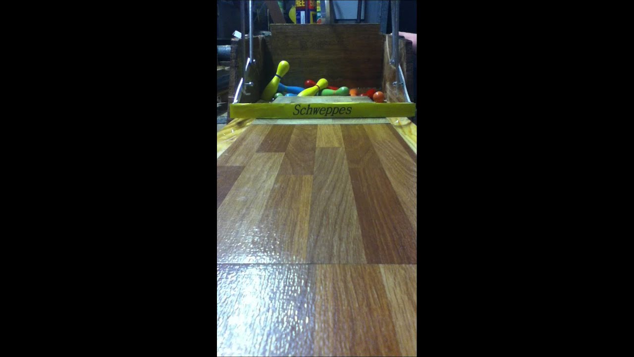 Homemade Mini Pinsetter Part 1 Youtube