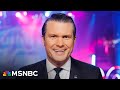 ‘Most unqualified candidate in the history of America’: Pete Hegseth nominated for Defense Secretary