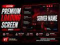 FiveM Server Loading Screen: Modern & Clean Design