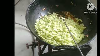 খাৰ দি তিয়হৰ  জুতি/ cucumber with soda recipe/ Assamese khar curry recipe