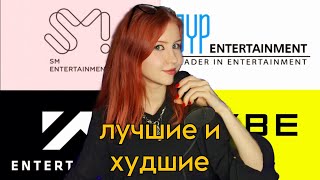 КАК СТАТЬ АЙДОЛОМ | Лучшие и худшие компании KPOP 2025