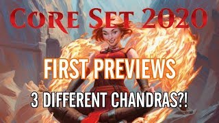 Mtg Core Set 2020 Previews: Chandra(s)!