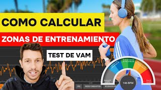 CALCULAR las ZONAS DE ENTRENAMIENTO en RUNNING 🏃🏻‍♂️ (test VAM)