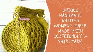 LADYLOOPS | Handmade Crochet Bags - Handmade Crochet Bag | Crochet Shoulder Bag