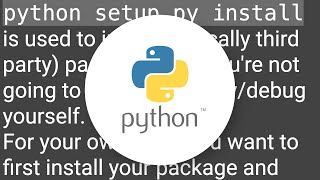 Python setup.py develop vs install