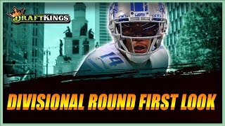 DraftKings DIVISIONAL ROUND FIRST LOOK | 2024 NFL DFS Picks