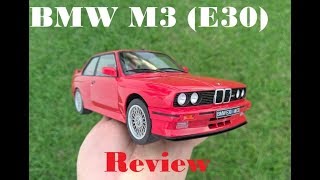 BMW M3 E30 Diecast Review!