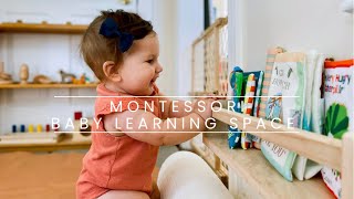 Montessori Activities for Babies 6-9 Months #montessoriwithhart