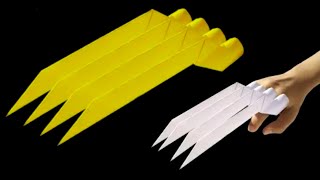 How to Make a Paper Wolverine Claws|How to Make Stuff out of Paper|How to Make Cool Stuff With Paper