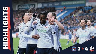 HIGHLIGHTS | Carlisle United 1-4 Wanderers