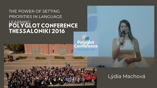 Lýdia Machová – The Power of Setting Priorities in Language Learning [CC English/Español]