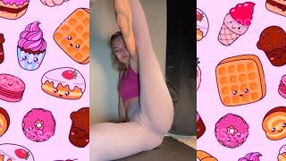 Yoga girl flexibility and stretching 🧘‍♀️🍓#50 TikTok bigbank challenge #tiktok #bigbankchallenge