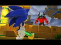 Sonic Lost World 3DS - Sky Road Zone