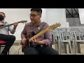 Toquei com os veteranos! HINO DA HARPA 193 | Sem ensaio e olha no que deu | Guitar Cam Gabriel Braga