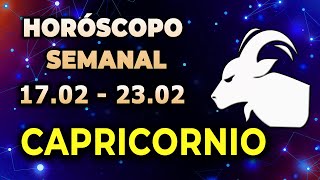 Horóscopo semanal de CAPRICORNIO ♑: Del 17 al 23 de febrero de 2025  | MHONI VIDENTE