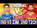 Live: IND Vs ZIM, 2nd T20I, Harare | Live Scores & Commentary | India vs Zimbabwe | 2024 Series