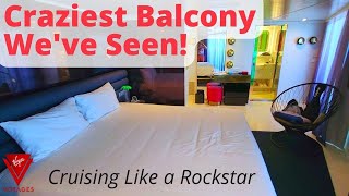 Cheeky Corner Suite Tour \u0026 Review | Rockstar Suite Experience | Virgin Voyages' Scarlet Lady