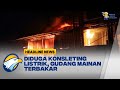 Diduga Konsleting Listrik, Gudang Mainan di Tangerang Terbakar