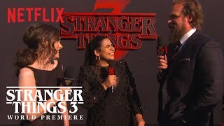 Stranger Things Cast Describe the New Season | Stranger Things 3 Premiere | Netflix