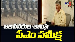 జలవనరుల శాఖపై సమీక్ష..AP CM Chandrababu Naidu Directed Officials Of Water Resource Department | TV5